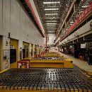 济南二机四点多连杆锻压线6000吨，五机联动。带自动化.